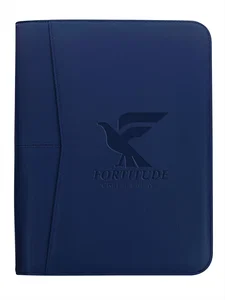 Custom Arrow Zippered Padfolio