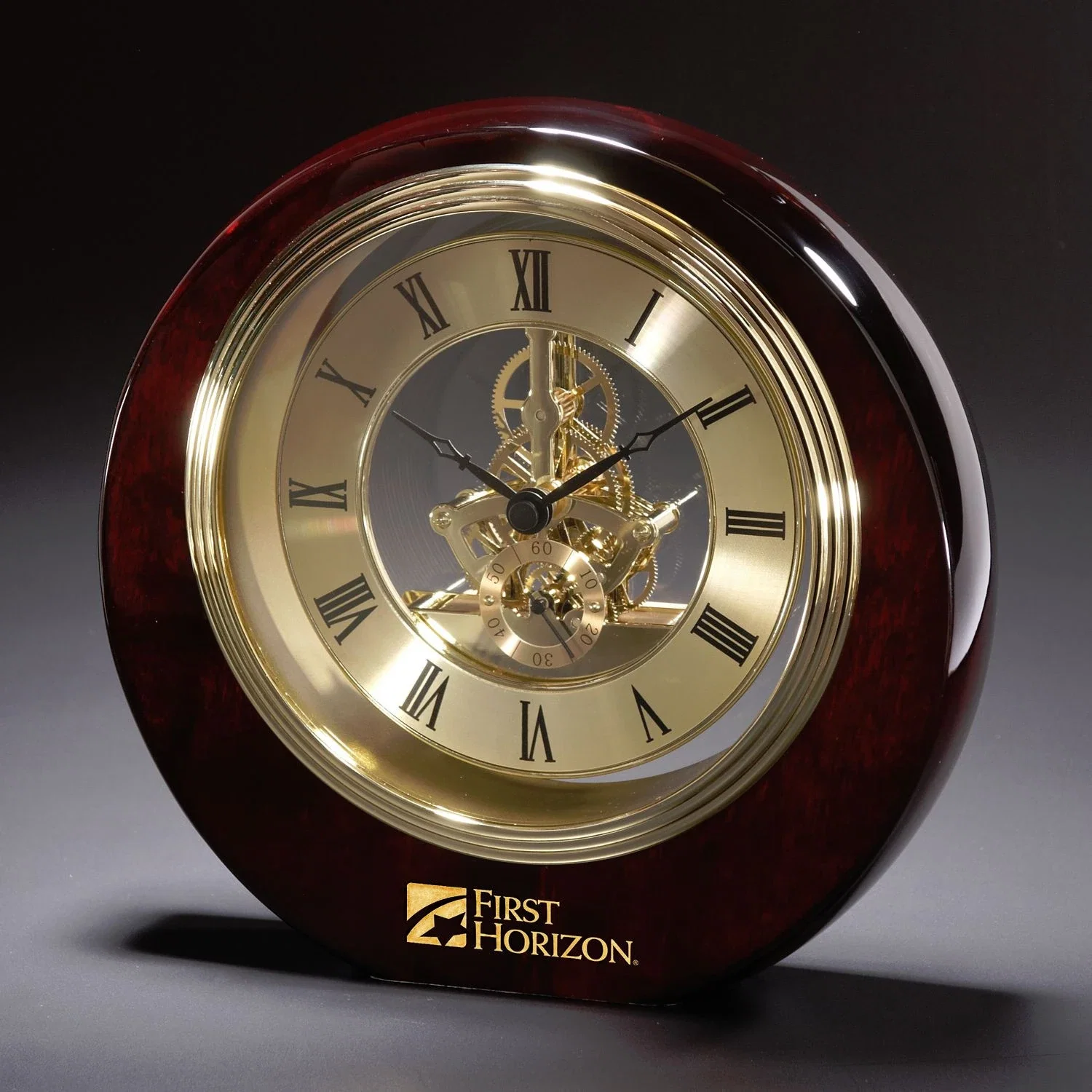 Imprinted Articulation Clock — Rosewood — view 2