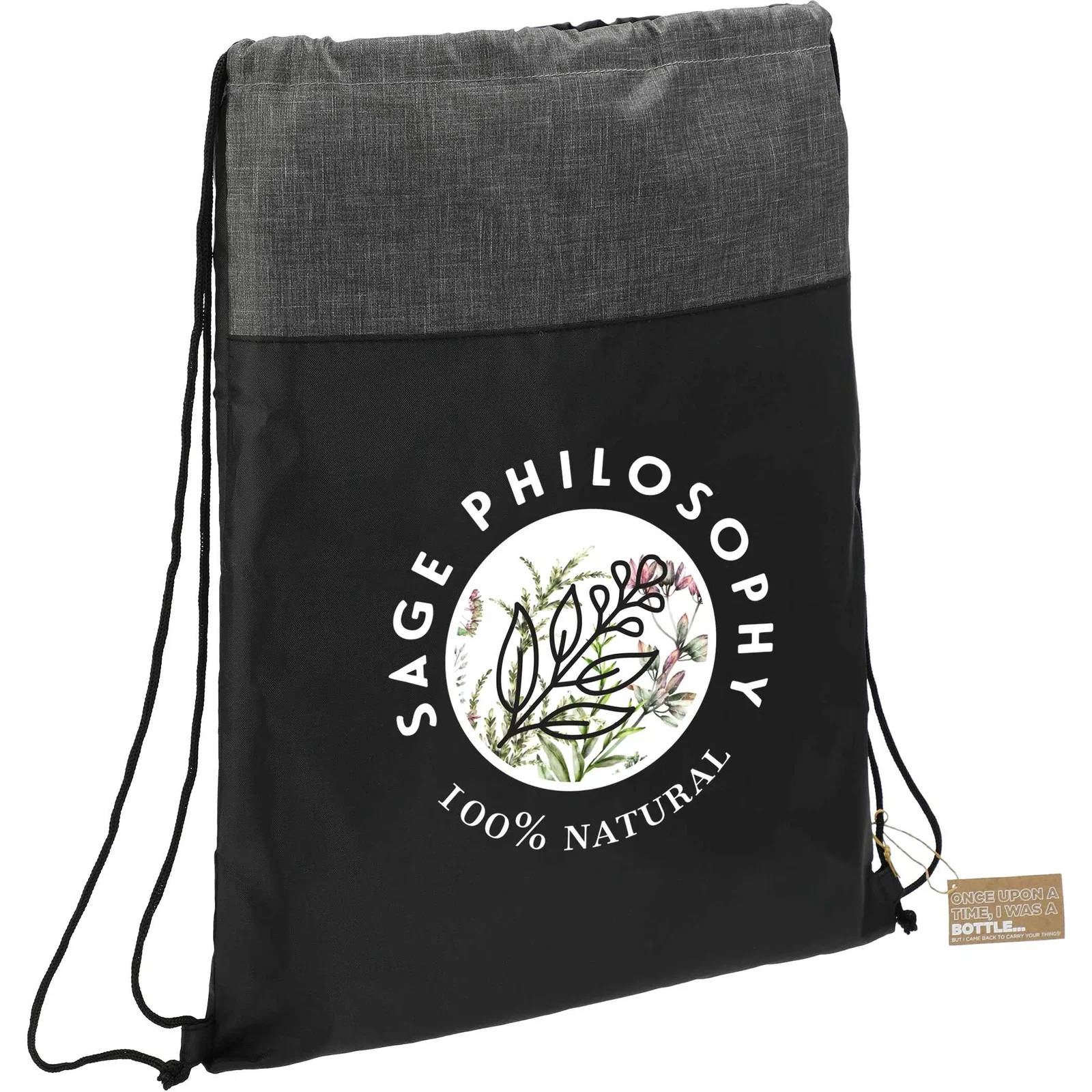 Ash Recycled Drawstring Bag — view 10