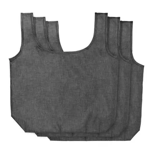 Customized Recycled PET Shopper Totes (3-Pack)