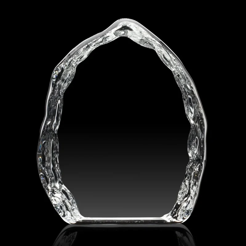 Custom Iceberg Recognition Award with Staggered Edges — view 2