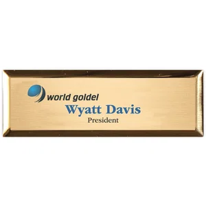Aspen Executive Name Badge (Standard Size 1" x 3")