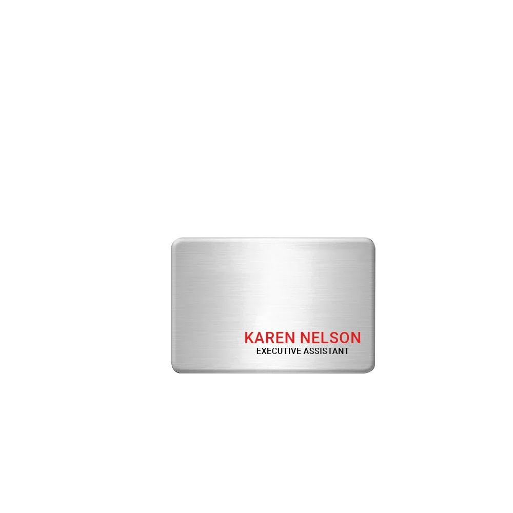 Aspen Standard Name Badge (Standard Size 2" x 3") — view 2