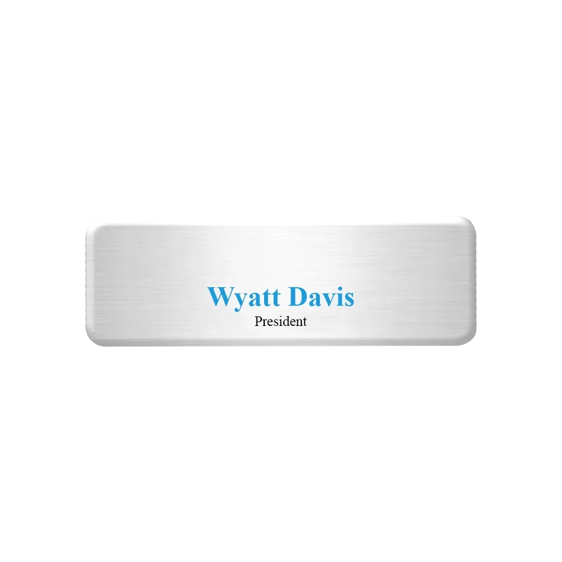 Aspen Name Badge (Custom sized between 0 and 3 sq. in.) — view 3