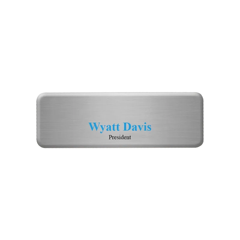 Aspen Name Badge (Custom sized between 0 and 3 sq. in.) — view 4