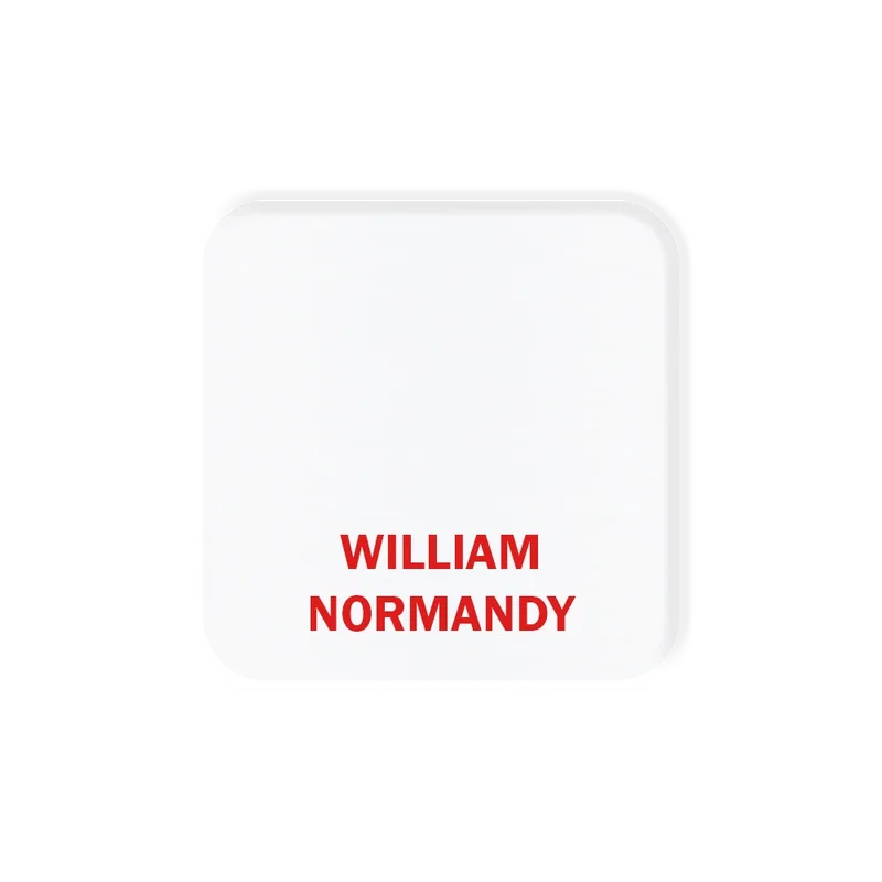 Aspen Name Badge (Custom sized between 3 and 6 sq. in.) — view 2