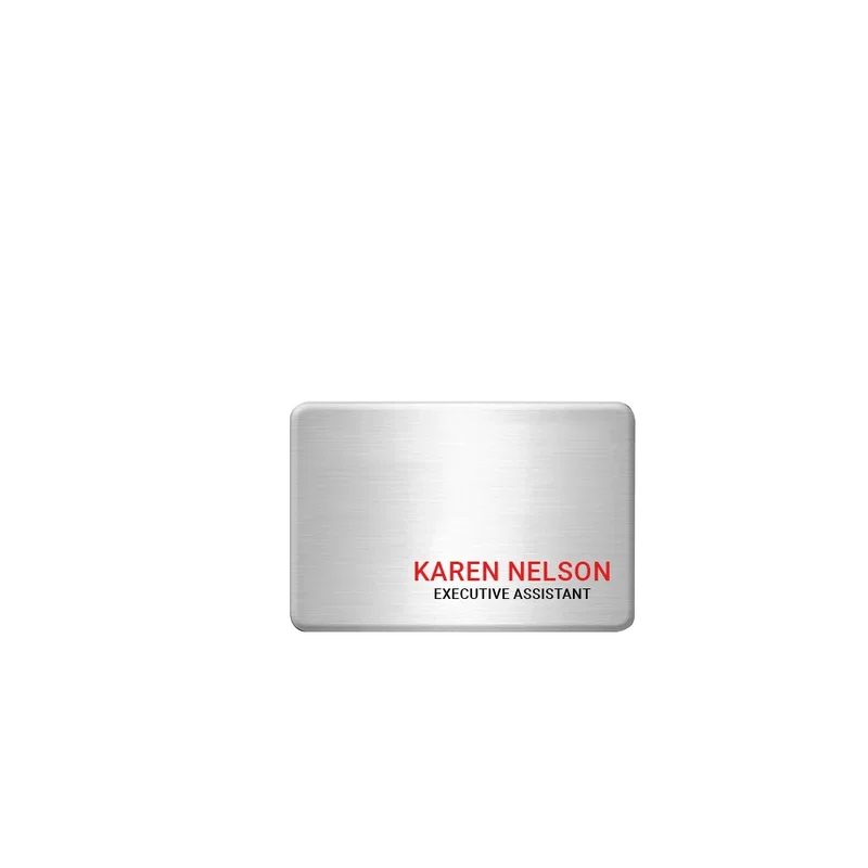 Aspen Standard Name Badge (Standard Size 2" x 3") — view 2
