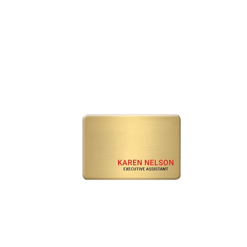 Aspen Standard Name Badge (Standard Size 2" x 3") — view 3