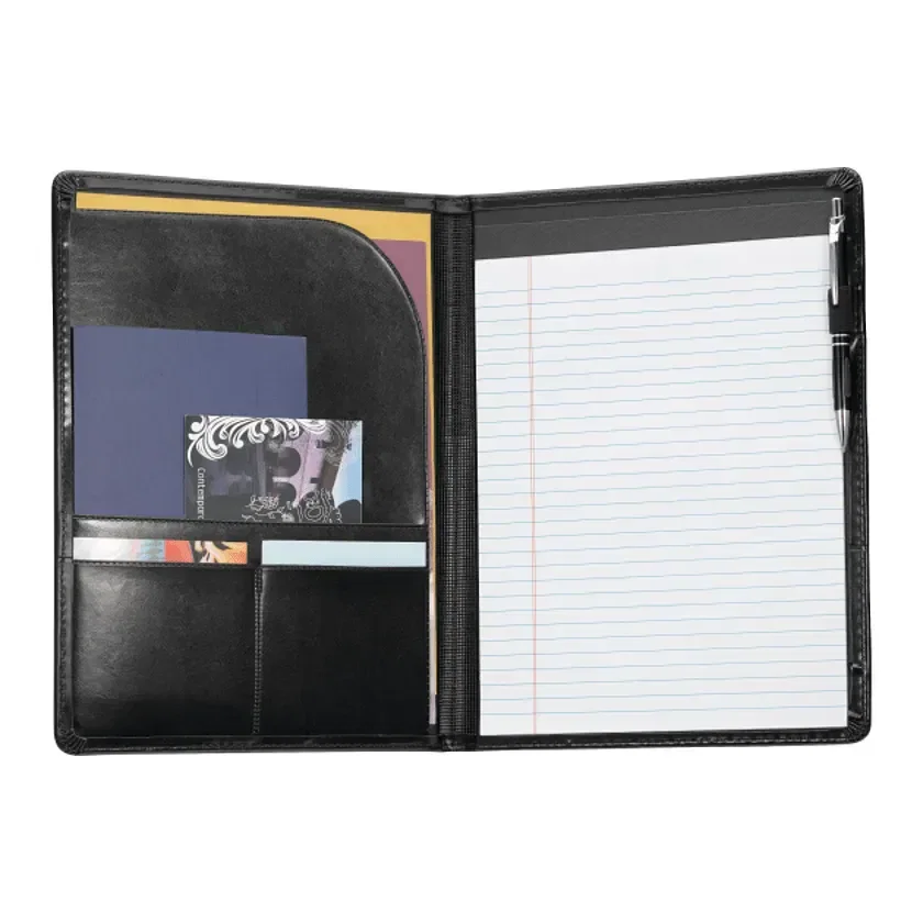 Personalized FSC® Mix Associate Padfolio with Notepad (30 Page) — view 2