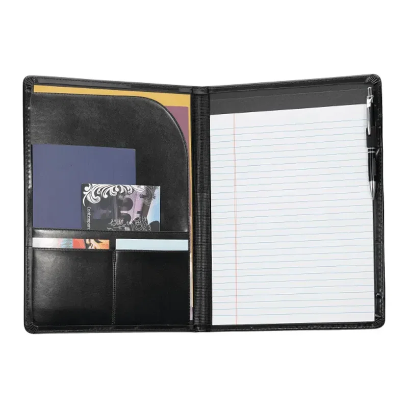 Personalized FSC® Mix Associate Padfolio with Notepad (30 Page) — view 2