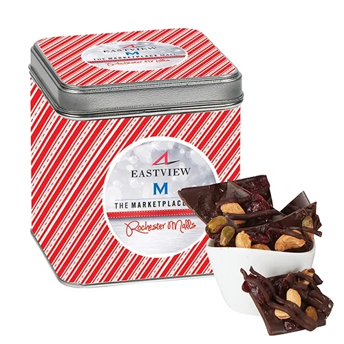 Assorted Chocolate Bark Tin Collection — view 3