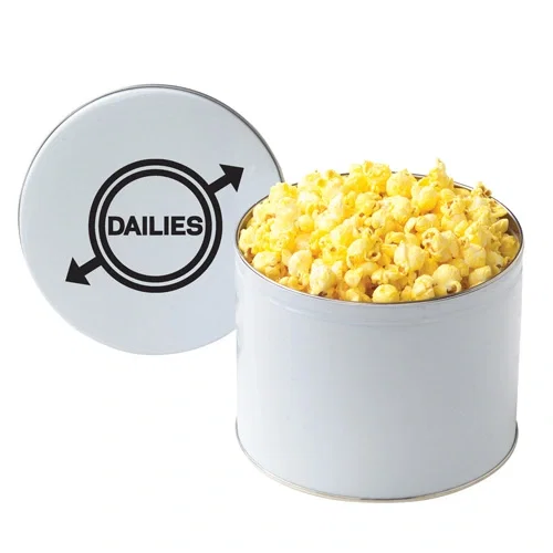 Assorted Gourmet Popcorn Half Gallon Tin — view 3
