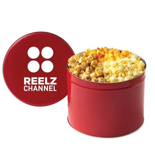 Assorted Gourmet Popcorn Half Gallon Tin — view 4