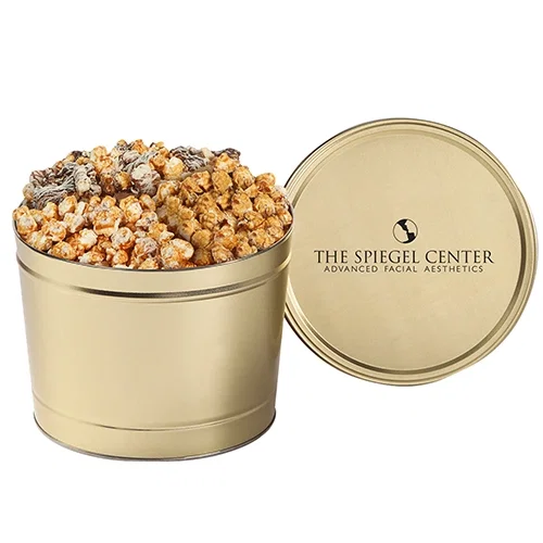 Assorted Gourmet Popcorn Trio Tin — view 2