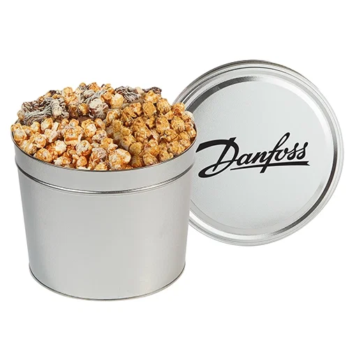 Assorted Gourmet Popcorn Trio Tin — view 4