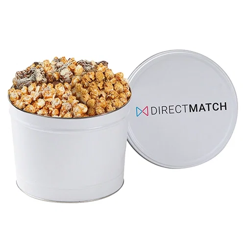 Assorted Gourmet Popcorn Trio Tin — view 5