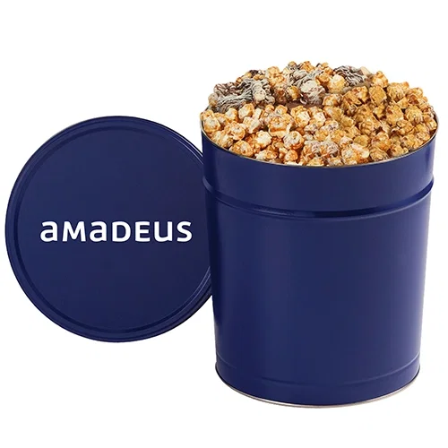 Assorted Gourmet Popcorn Trio Tin — view 6