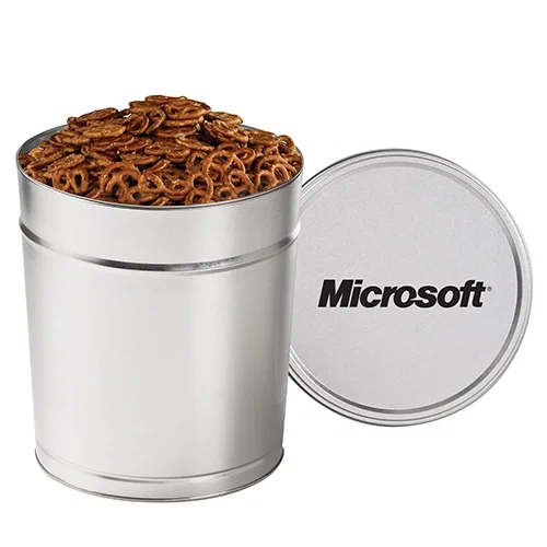 Assorted Gourmet Pretzel Tin Collection — view 9