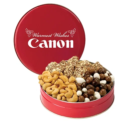 Assorted Gourmet Snacks Trio Treat Tin — view 3