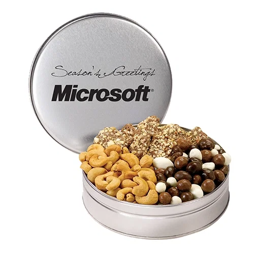 Assorted Gourmet Snacks Trio Treat Tin — view 4