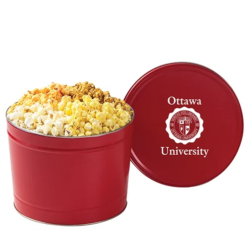 Assorted Popcorn Tin Set - 4 Sizes — view 3