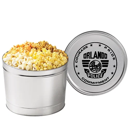 Assorted Popcorn Tin Set - 4 Sizes — view 4