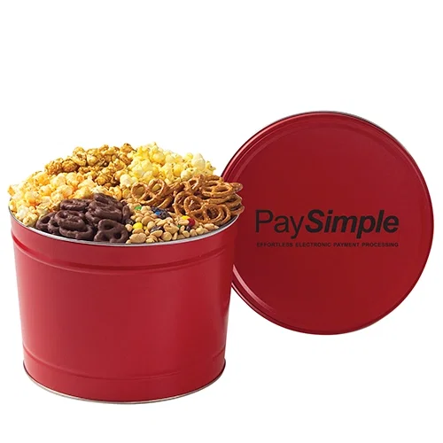 Assorted Six-Compartment Snack Tin — view 3