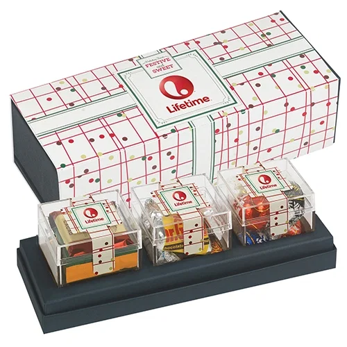 Assorted Treats Cube Trio Gift Set — view 3