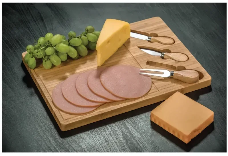 Bamboo Cheese Board Knife Set — view 3