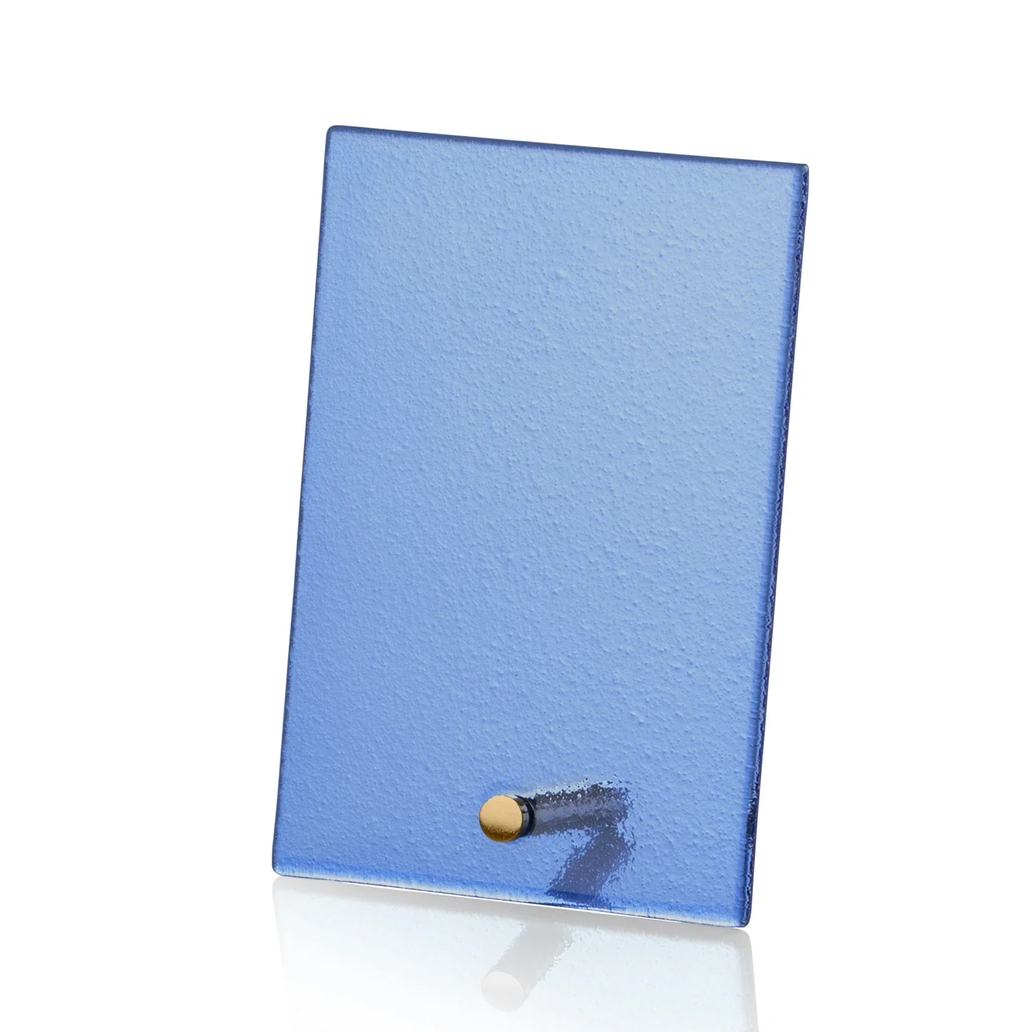 Promotional Frosted Ice-Texture Glass Rectangle Award With Full-Color Print Option, metal awards for company anniversary events