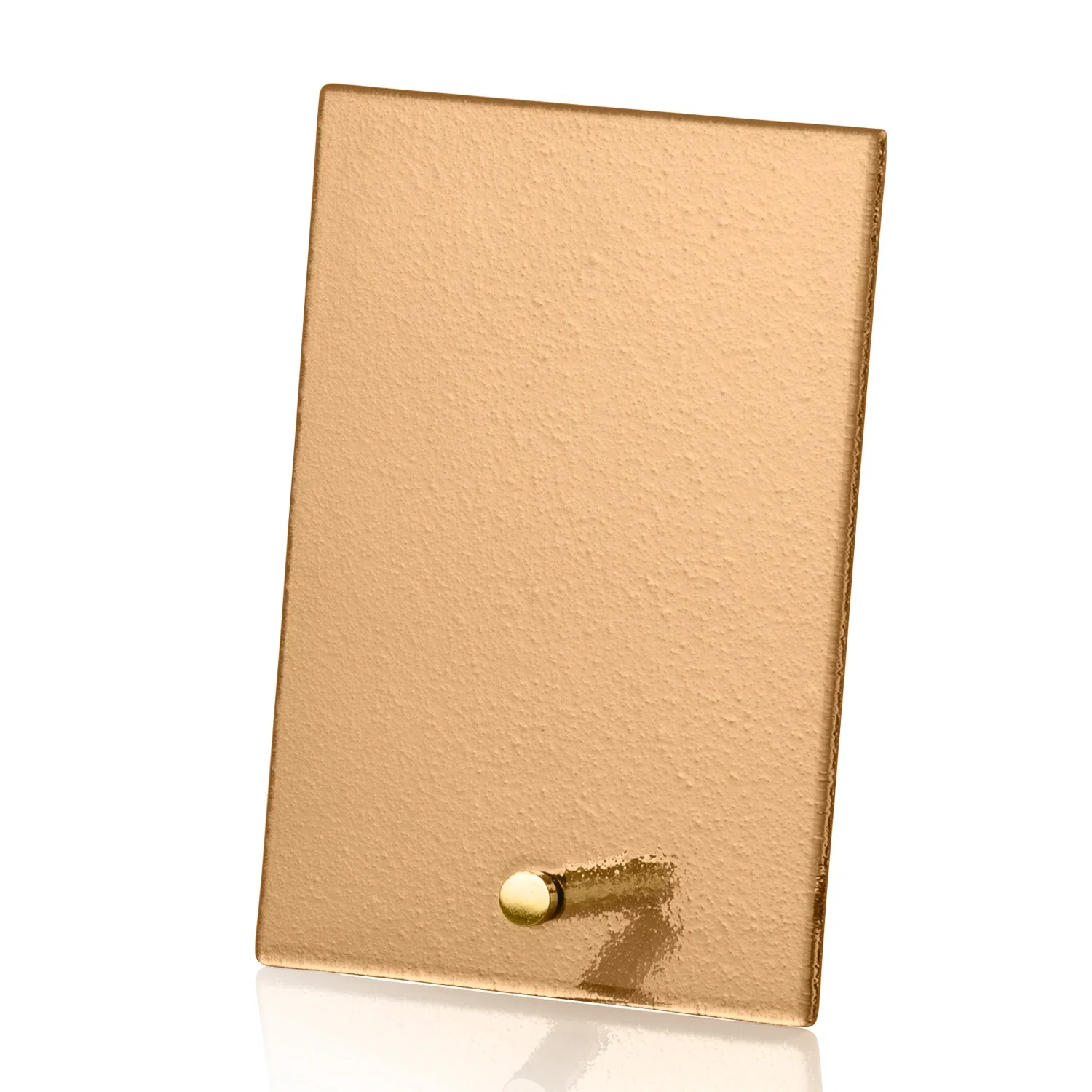 Branded Frosted Ice-Texture Glass Rectangle Award With Full-Color Print Option, metal awards for graduation ceremonies