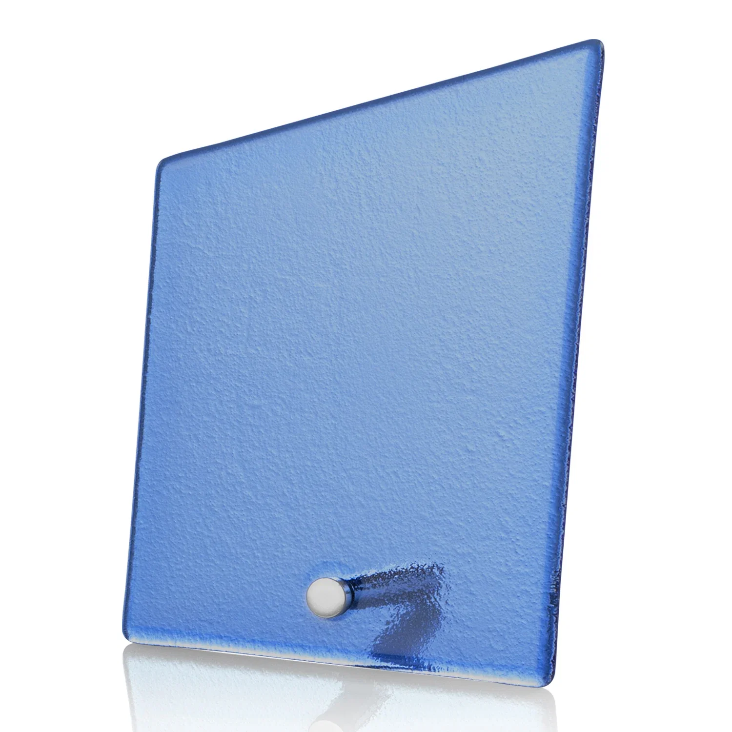 Promotional Frosted Ice-Texture Glass Slant Award, 3.5 x 4.75 in Imprint Area, metal awards for volunteer appreciation