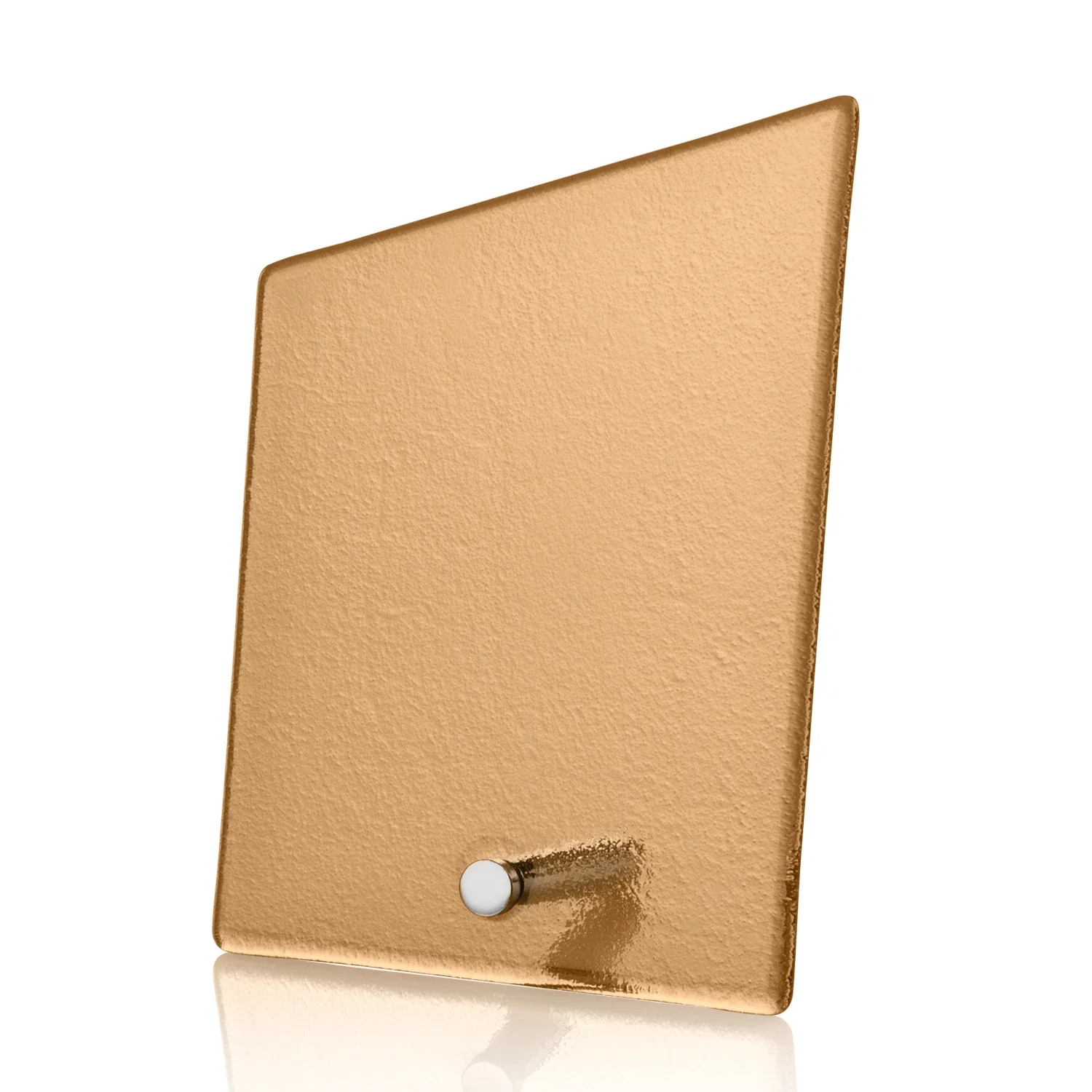 Branded Frosted Ice-Texture Glass Slant Award, 3.5 x 4.75 in Imprint Area, metal awards for graduation ceremonies