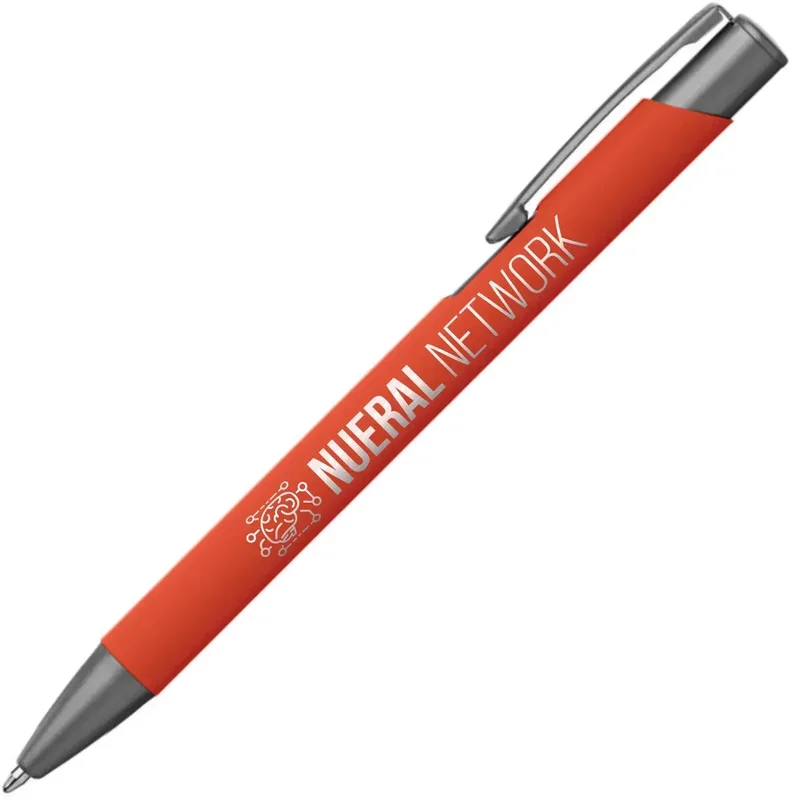 Atherton Softy - Laser Engraved Metal Pen — view 10