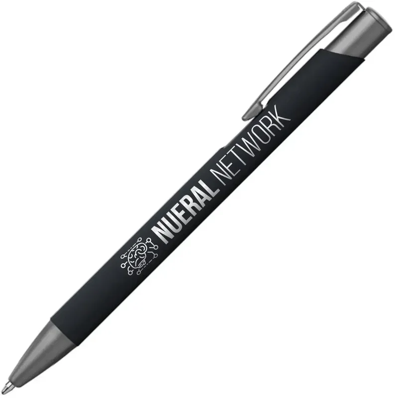 Atherton Softy - Laser Engraved Metal Pen — view 11