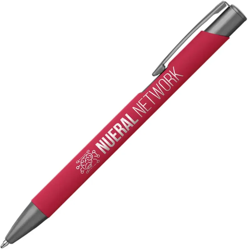 Atherton Softy - Laser Engraved Metal Pen — view 4