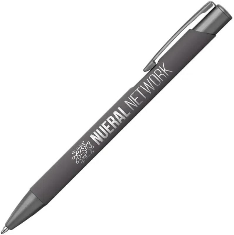 Atherton Softy - Laser Engraved Metal Pen — view 5
