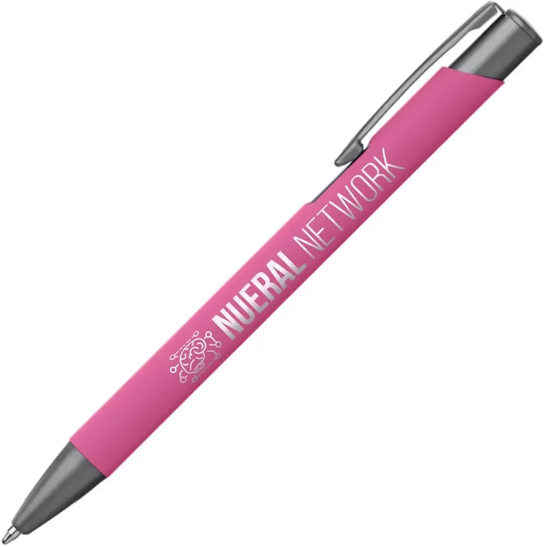 Atherton Softy - Laser Engraved Metal Pen — view 7