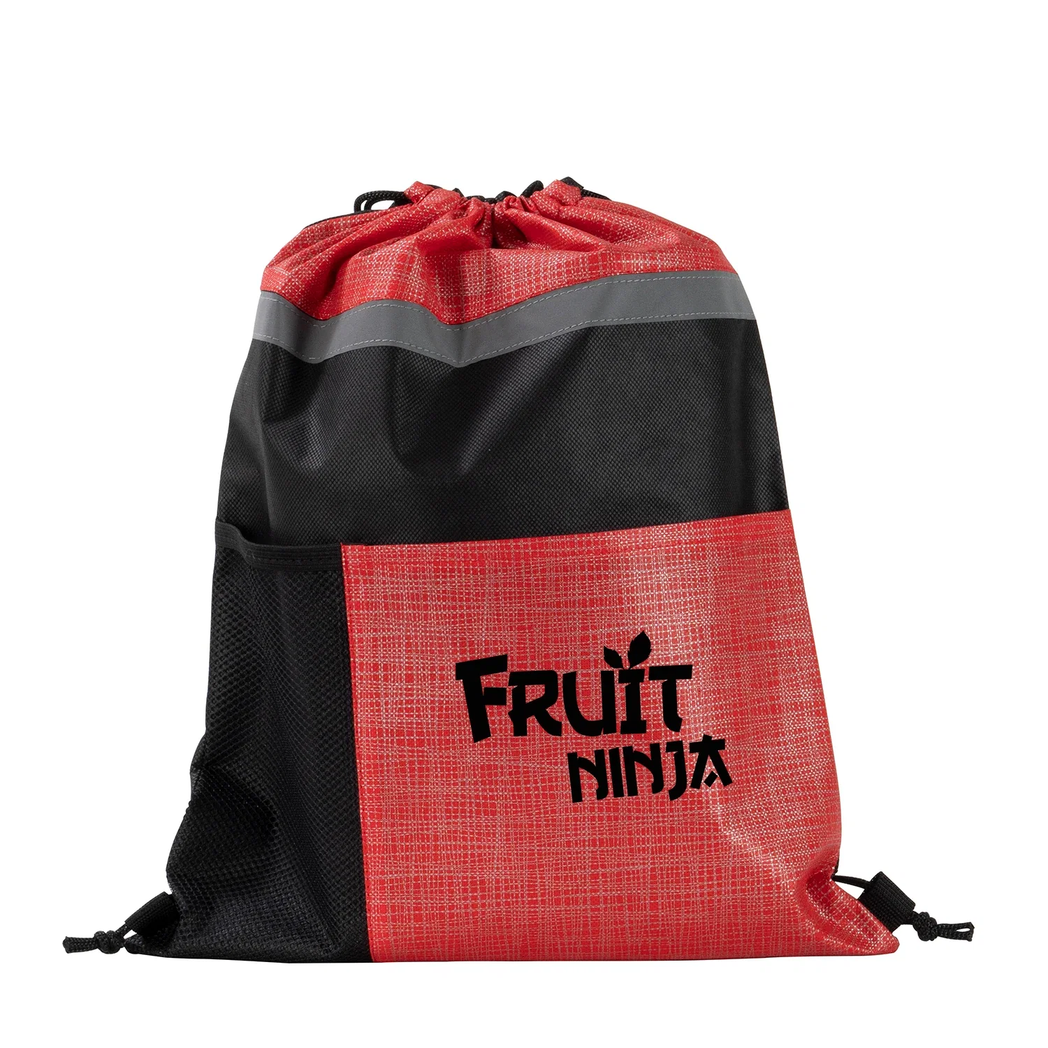 Athletic Drawstring — Red — view 2