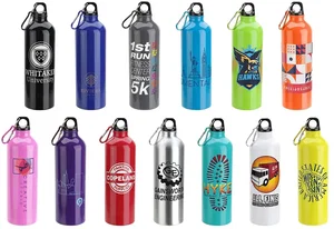 Atrium Carabiner 25 oz Aluminum Bottle