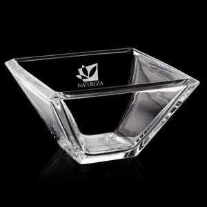 Tapered Square Glass Bowl Award