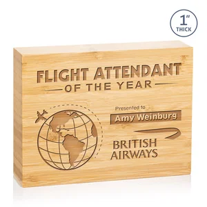 Bamboo Rectangle Award, Vertical or Horizontal