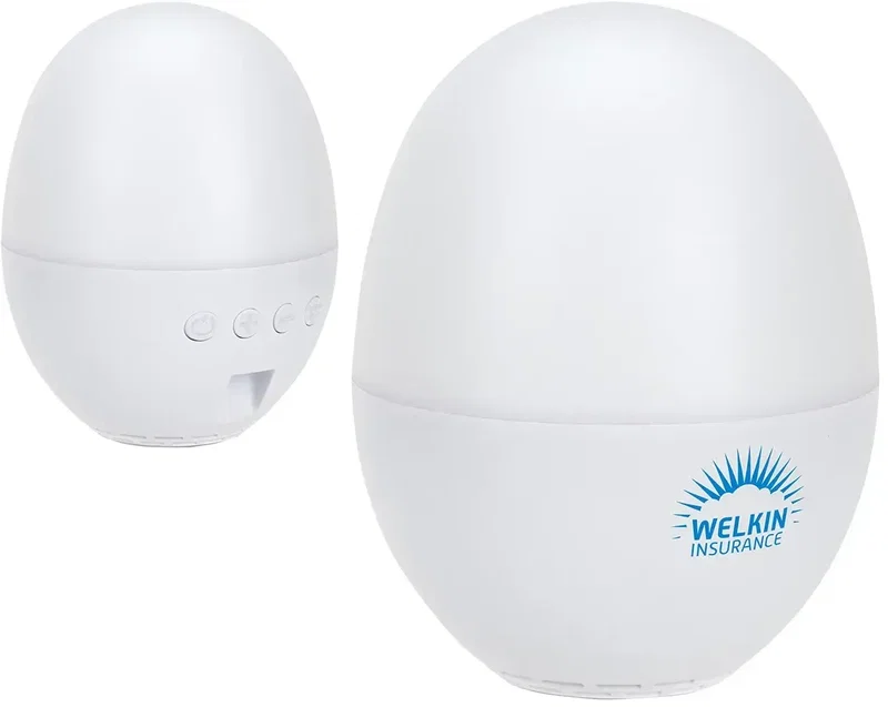 Custom Audio Dome white noise speaker, top controls detail