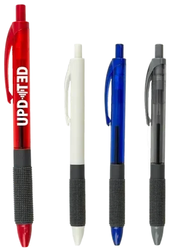 Personalized Massage Grip Translucent Pen