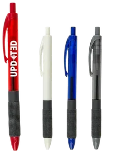 Personalized Massage Grip Translucent Pen