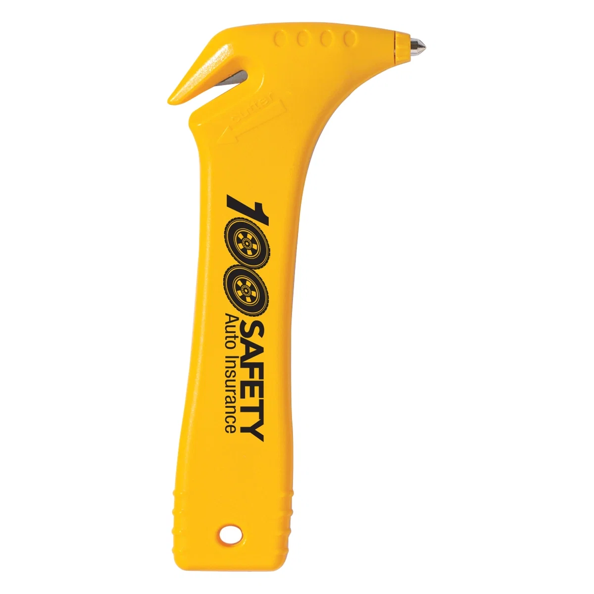 Angled view showing the contoured grip area