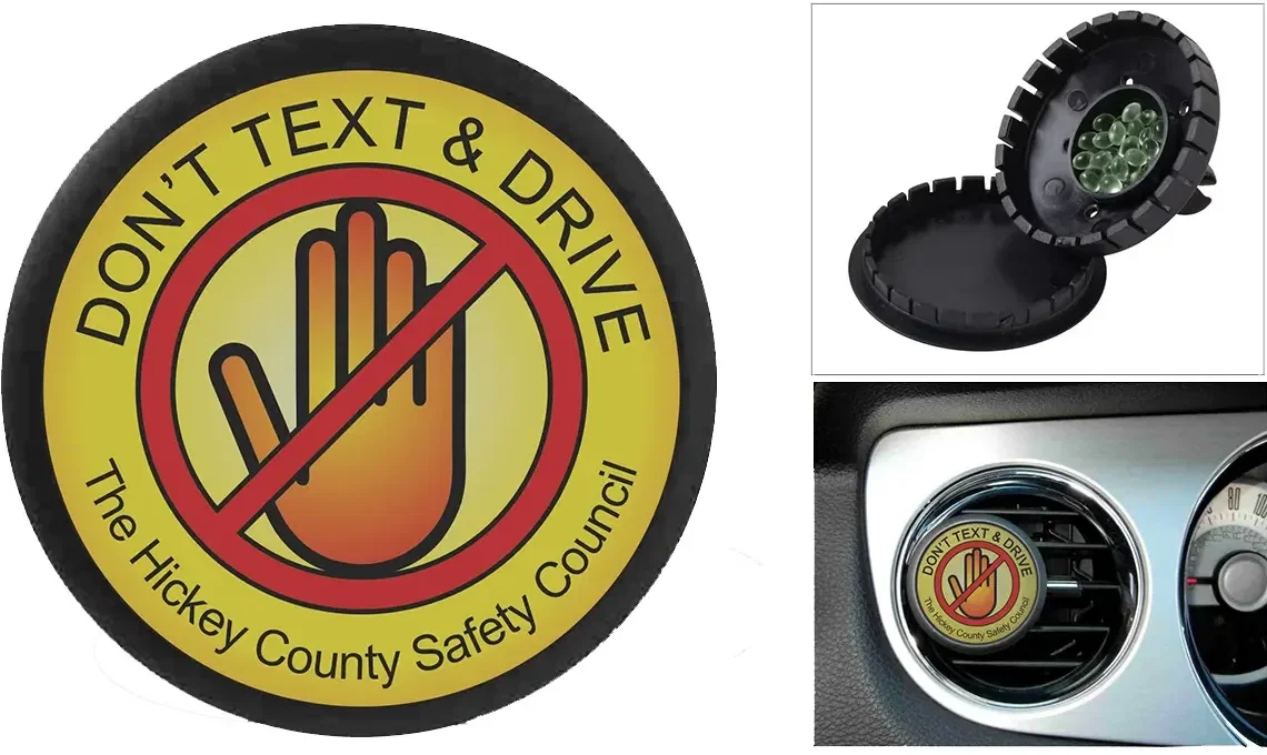Logo Auto Vent Car Air Freshener — view 3
