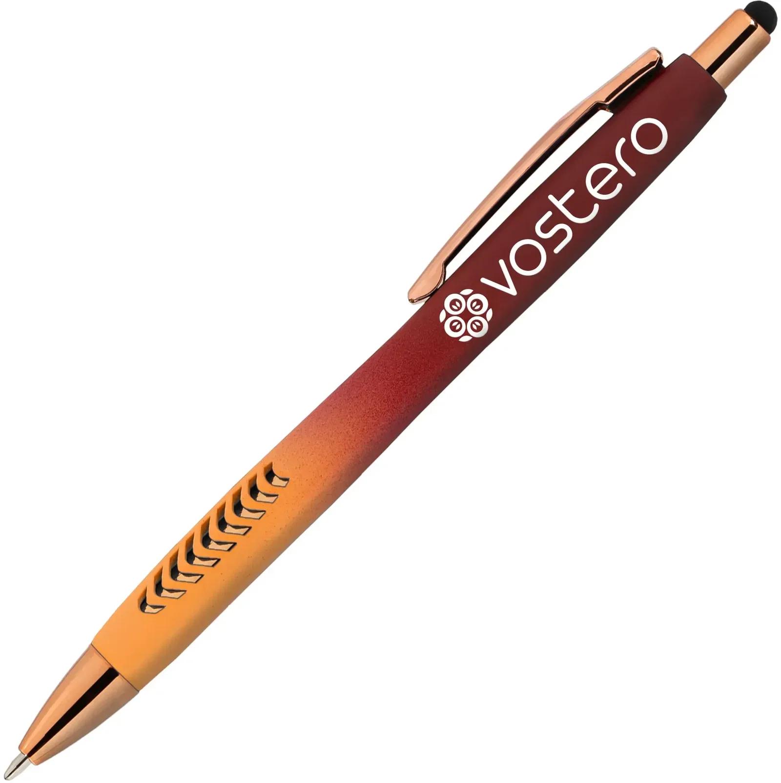 Avalon Ombre Softy Rose Gold Pen w/ Stylus — view 4
