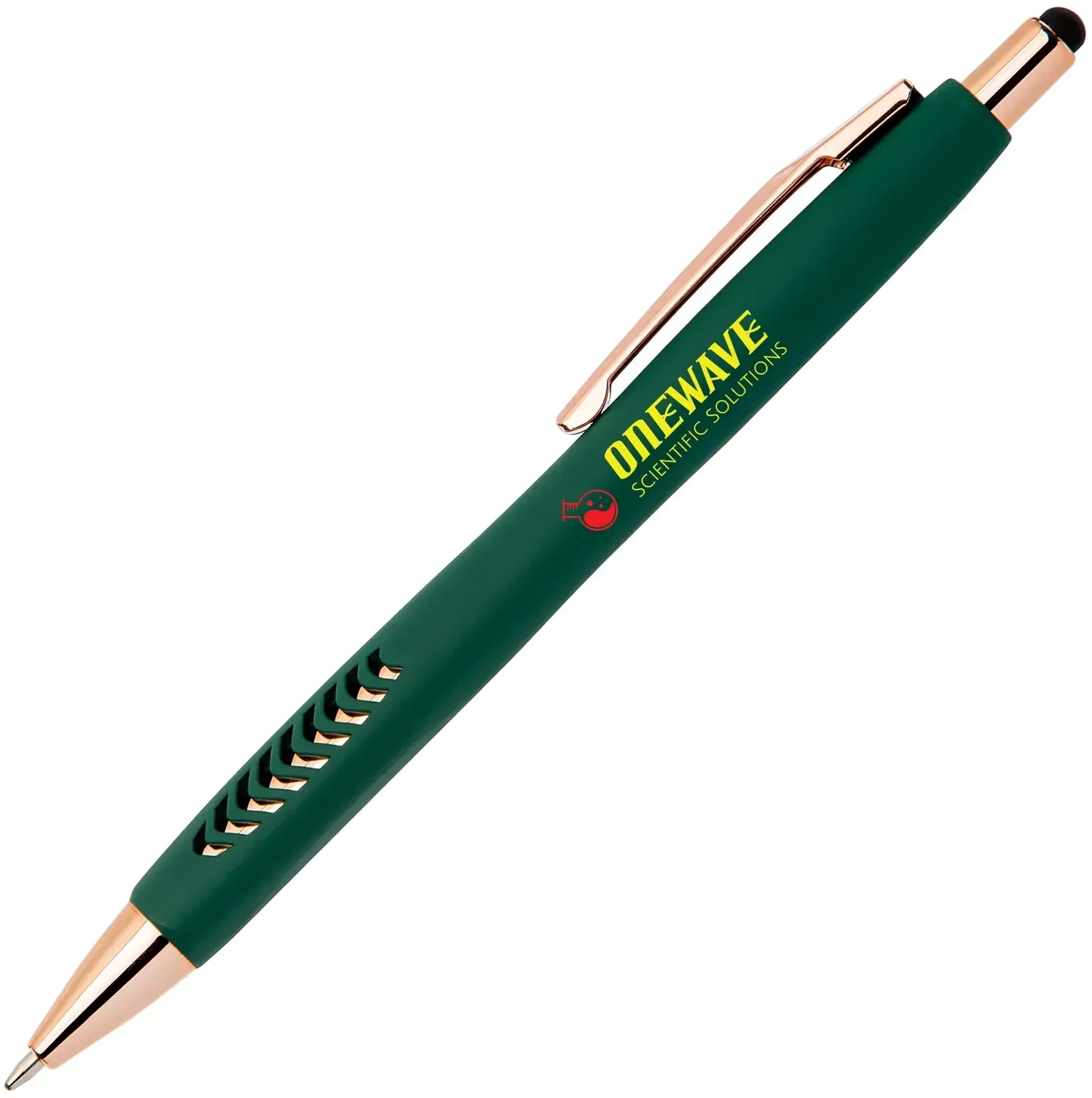 Avalon Softy Rose Gold Pen w/ Stylus Pen (Black Ink) — view 4