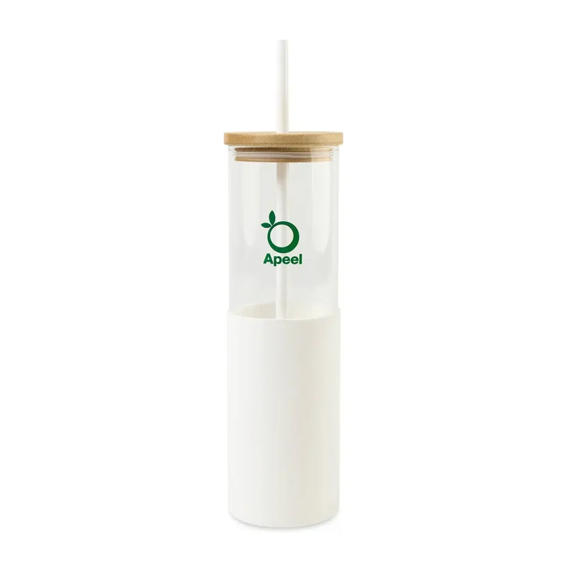 Aviana™ Journey Glass Tumbler with Straw - 20 Oz — view 2